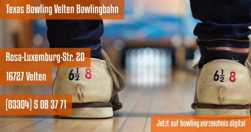 Texas Bowling Velten Bowlingbahn auf bowling.verzeichnis.digital