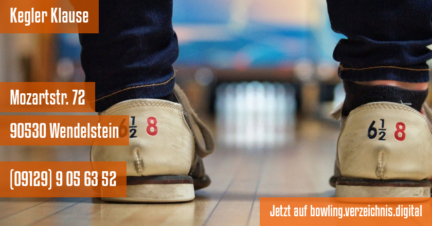 Kegler Klause auf bowling.verzeichnis.digital