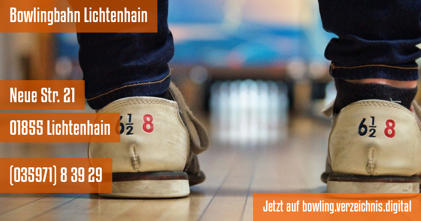 Bowlingbahn Lichtenhain auf bowling.verzeichnis.digital