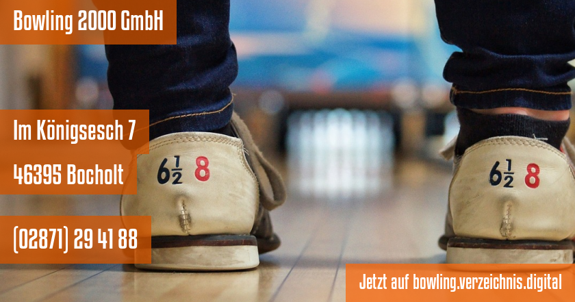 Bowling 2000 GmbH auf bowling.verzeichnis.digital