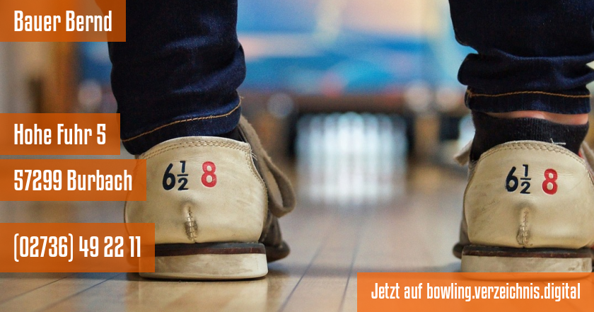 Bauer Bernd auf bowling.verzeichnis.digital