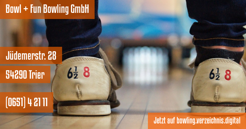 Bowl + Fun Bowling GmbH auf bowling.verzeichnis.digital