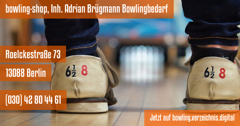 bowling-shop, Inh. Adrian Brügmann Bowlingbedarf auf bowling.verzeichnis.digital