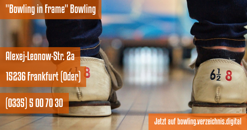 Bowling in Frame Bowling auf bowling.verzeichnis.digital