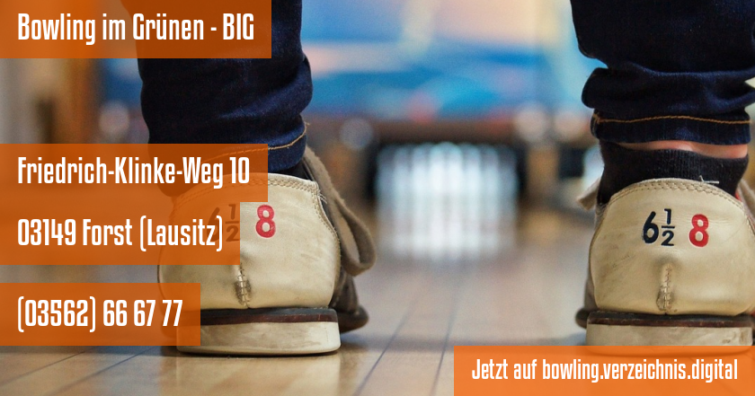 Bowling im Grünen - BIG auf bowling.verzeichnis.digital