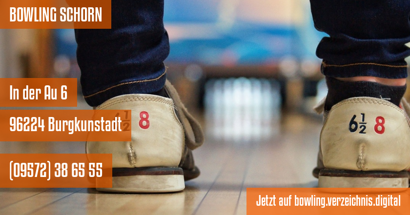 BOWLING SCHORN auf bowling.verzeichnis.digital