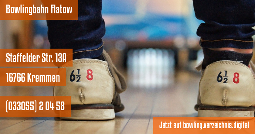 Bowlingbahn Flatow auf bowling.verzeichnis.digital