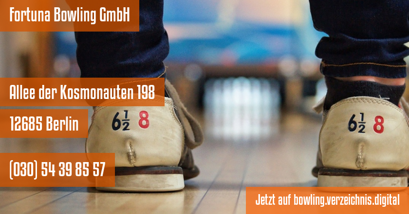 Fortuna Bowling GmbH auf bowling.verzeichnis.digital