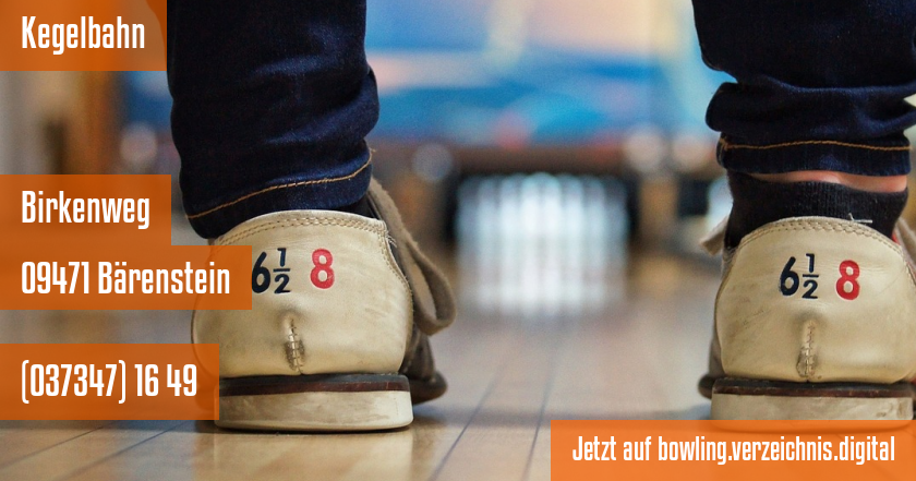 Kegelbahn auf bowling.verzeichnis.digital