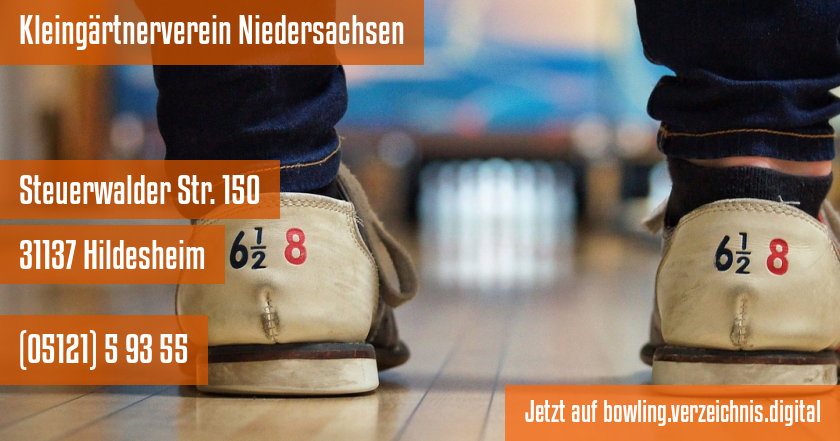 Kleingärtnerverein Niedersachsen auf bowling.verzeichnis.digital