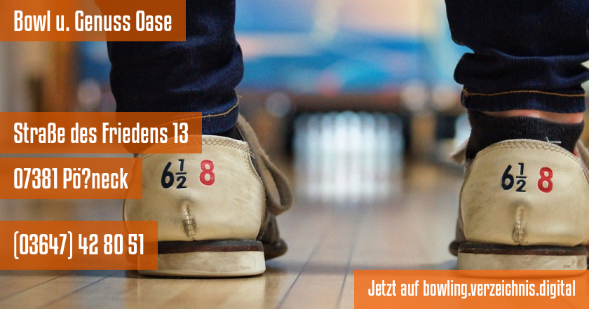 Bowl u. Genuss Oase auf bowling.verzeichnis.digital