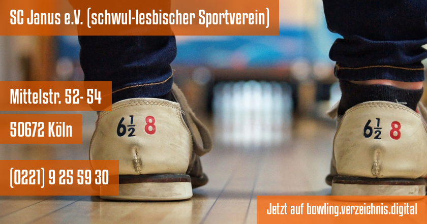 SC Janus e.V. (schwul-lesbischer Sportverein) auf bowling.verzeichnis.digital