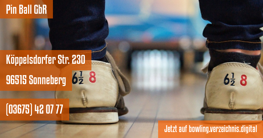 Pin Ball GbR auf bowling.verzeichnis.digital
