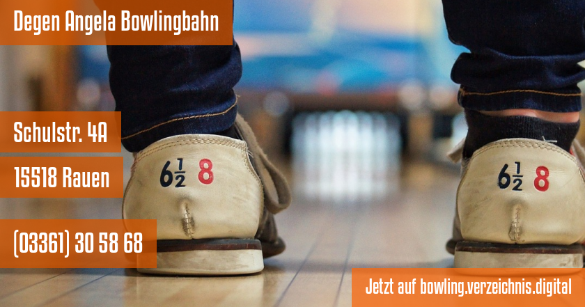 Degen Angela Bowlingbahn auf bowling.verzeichnis.digital