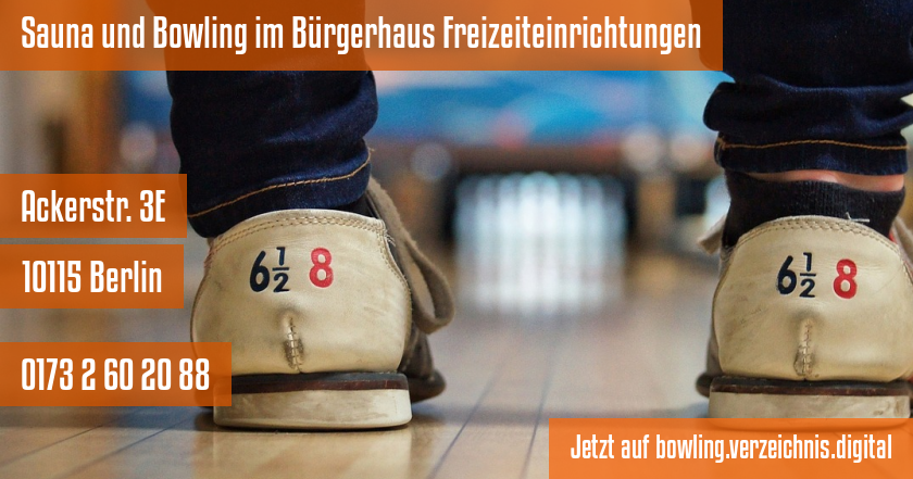 Sauna und Bowling im Bürgerhaus Freizeiteinrichtungen auf bowling.verzeichnis.digital