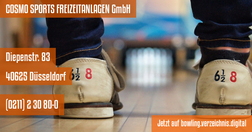 COSMO SPORTS FREIZEITANLAGEN GmbH auf bowling.verzeichnis.digital