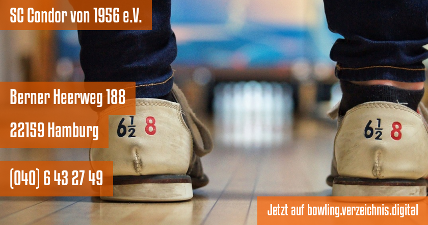 SC Condor von 1956 e.V. auf bowling.verzeichnis.digital