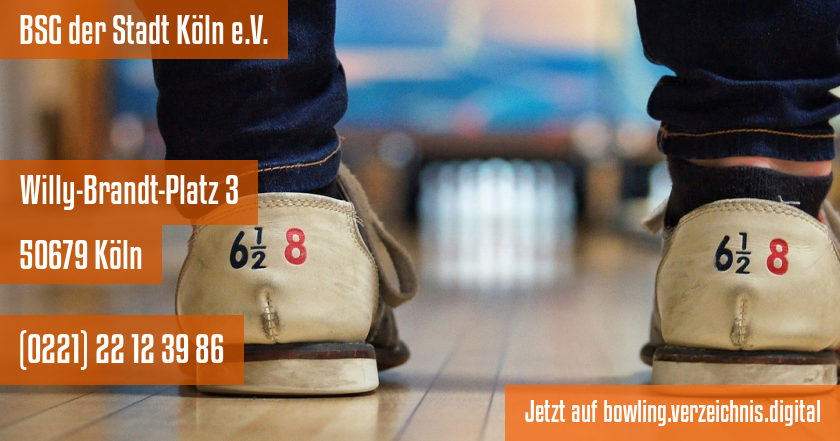 BSG der Stadt Köln e.V. auf bowling.verzeichnis.digital