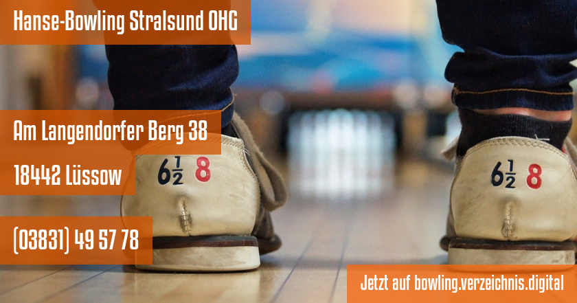 Hanse-Bowling Stralsund OHG auf bowling.verzeichnis.digital