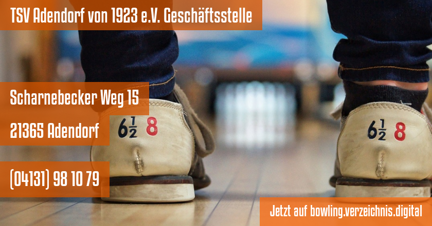 TSV Adendorf von 1923 e.V. Geschäftsstelle auf bowling.verzeichnis.digital
