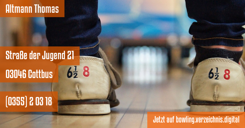 Altmann Thomas auf bowling.verzeichnis.digital