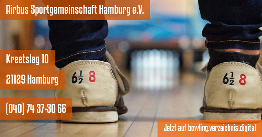 Airbus Sportgemeinschaft Hamburg e.V. auf bowling.verzeichnis.digital