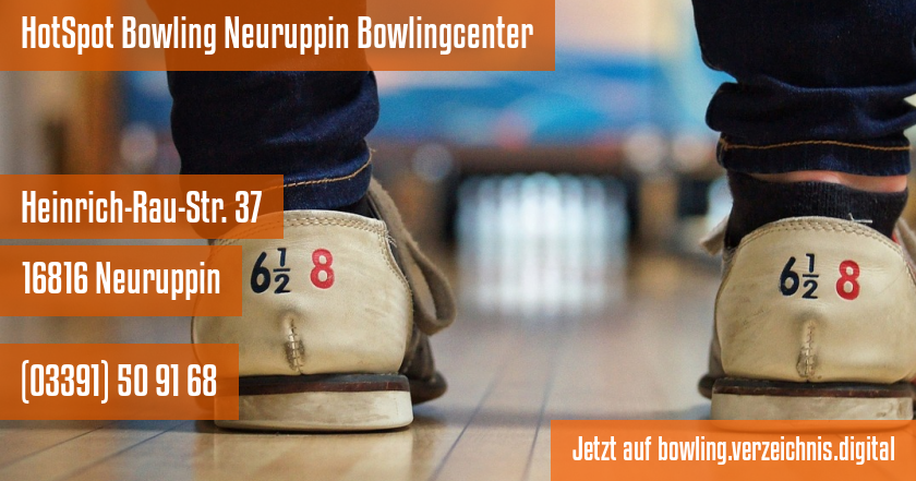 HotSpot Bowling Neuruppin Bowlingcenter auf bowling.verzeichnis.digital