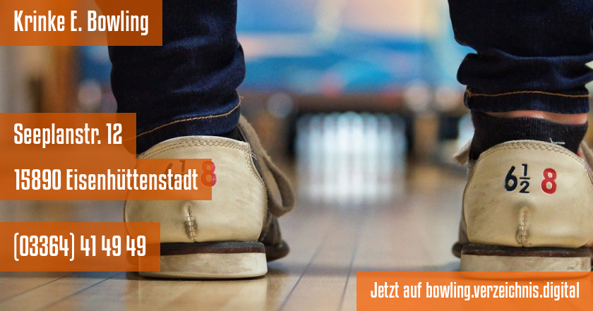 Krinke E. Bowling auf bowling.verzeichnis.digital