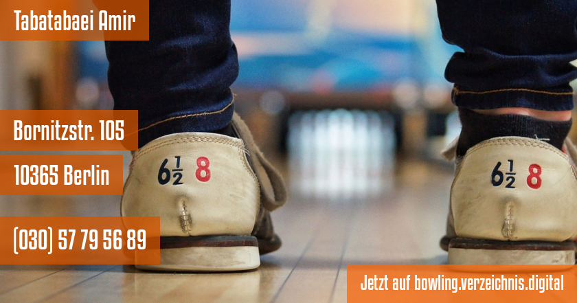 Tabatabaei Amir auf bowling.verzeichnis.digital